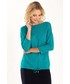 Sweter Greenpoint Klasyczny sweter z troczkiem