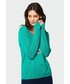 Sweter Greenpoint Klasyczny sweter z dekoltem w serek