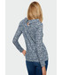 Sweter Greenpoint Wzorzysty sweter o dopasowanym kroju