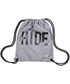 Plecak 4F Plecak-worek dla chłopców JBAGM100 - ciemny szary melanż