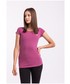 Bluzka 4F T-shirt damski TSD001z - fiolet purpurowy -