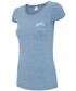 Bluzka 4F T-shirt damski TSD200z - granatowy melanż -