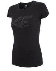 bluzka T-shirt damski TSD004z - czarny - - 4f.com.pl