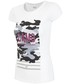 Bluzka 4F T-shirt damski TSD003z - biały -