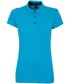 Bluzka 4F Koszulka polo damska TSD050z - niebieski jasny -