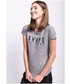 Bluzka 4F T-shirt damski TSD211z - jasny szary melanż -