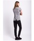 Bluzka 4F T-shirt damski TSD211z - jasny szary melanż -