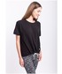 Bluzka 4F T-shirt damski TSD222z - czarny melanż -
