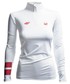 Bluzka 4F Bluza funkcyjna damska Polska Pyeongchang 2018 TSDLF900 - biały -
