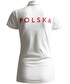 Bluzka 4F Koszulka polo damska Polska Pyeongchang 2018 TSD211 - BIAŁY -