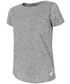 Bluzka 4F T-shirt damski TSD276z - ciemny szary melanż -