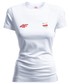 Bluzka 4F Koszulka damska Polska Pyeongchang 2018 TSD900R - biały