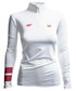 Bluzka 4F Bluza funkcyjna damska Polska Pyeongchang 2018 TSDLF900 - biały
