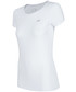 Bluzka 4F Koszulka treningowa damska TSDF206 - biały