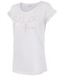 Bluzka 4F T-shirt damski TSD275 - biały -