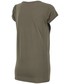 Bluzka 4F T-shirt damski TSD300 - brąz melanż -
