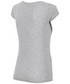 Bluzka 4F T-shirt damski TSD300 - jasny szary melanż -