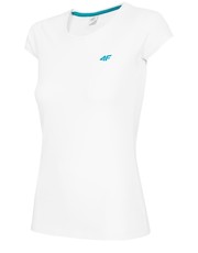 bluzka T-shirt damski TSD002 - biały - - 4f.com.pl