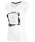 Bluzka 4F T-shirt damski TSD003 - biały -