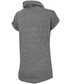 Bluzka 4F T-shirt damski TSD250 - szary melanż -