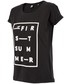 Bluzka 4F T-shirt damski TSD292 - czarny -