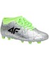 Sportowe buty dziecięce 4F Buty piłkarskie dla dużych chłopców JOBMP402z - srebrny -