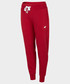 Spodnie 4F Spodnie dresowe damskie SPDD300 - ciemna czerwień