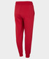 Spodnie 4F Spodnie dresowe damskie SPDD300 - ciemna czerwień