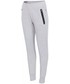 Spodnie 4F Spodnie dresowe damskie SPDD210 - jasny szary melanż -