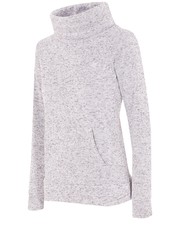 sweter Bluza damska BLD301 - chłodny jasny szary - - 4f.com.pl