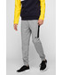 Spodnie męskie 4F Spodnie dresowe męskie SPMD206 - chłodny jasny szary melanż