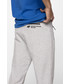 Spodnie męskie 4F Spodnie dresowe męskie SPMD212 - chłodny jasny szary melanż