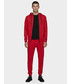 Spodnie męskie 4F Spodnie dresowe męskie SPMD300 - czerwony