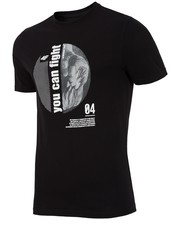 T-shirt - koszulka męska T-shirt męski TSM210 - czarny - - 4f.com.pl