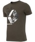 T-shirt - koszulka męska 4F T-shirt męski TSM214 - khaki -
