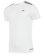 T-shirt - koszulka męska Koszulka treningowa męska TSMF201z - biały - - 4f.com.pl
