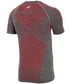 T-shirt - koszulka męska 4F Koszulka treningowa męska TSMF204z - czerwony melanż -