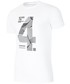 T-shirt - koszulka męska 4F T-shirt męski TSM221 - biały -