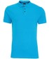 T-shirt - koszulka męska 4F Koszulka polo męska TSM051AZ - niebieski jasny -