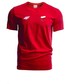 T-shirt - koszulka męska 4F Koszulka męska Polska Pyeongchang 2018 TSM900R - czerwony wiśniowy -