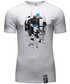 T-shirt - koszulka męska 4F T-shirt męski Maciek Kot Collection TSM501 - biały -