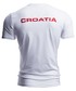 T-shirt - koszulka męska 4F Koszulka funkcyjna męska Chorwacja Pyeongchang 2018 TSMF750 - biały -