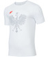 T-shirt - koszulka męska 4F Koszulka kibica męska TSMF992 - biały
