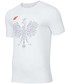 T-shirt - koszulka męska 4F Koszulka kibica męska TSMF992 - biały