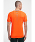 T-shirt - koszulka męska 4F Koszulka do biegania męska TSMF257 - pomarańcz neon