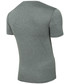 T-shirt - koszulka męska 4F Koszulka treningowa męska TSMF301 - ciepły jasny szary melanż