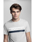 T-shirt - koszulka męska 4F Koszulka męska Kamil Stoch Collection TSM503 - szary melanż