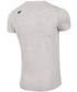 T-shirt - koszulka męska 4F T-shirt męski TSM300 - chłodny jasny szary melanż