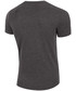 T-shirt - koszulka męska 4F T-shirt męski TSM300 - ciemny szary melanż