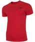 T-shirt - koszulka męska 4F T-shirt męski TSM300 - czerwony